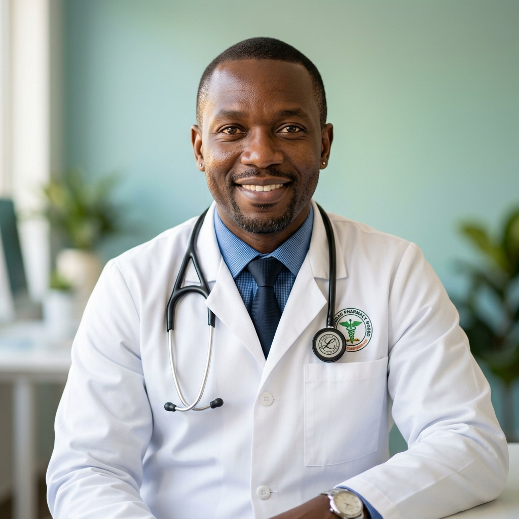 Dr. Samuel Mugisha, Senior Pharmacist